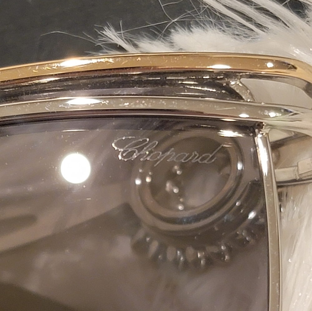 % Authentic Chopard Cateye Sunglasses - Paladium … - image 7